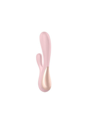 Vibromasseur rabbit rose connecté Mono Flex Satisfyer - CC5972440040